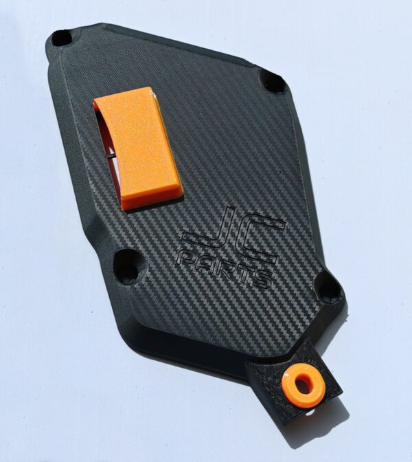 Airbox cover with snorkel in carbon fiber for Voge Rally 300 - Image 4